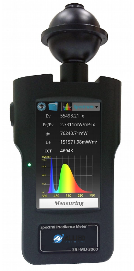 Medical LED Lamp Spectral Meter SRI-MD-3000 (350nm - 850nm) | Scientific Pro Global Leader in Photonics Solutions
